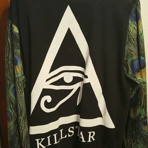 SOLD 🎁 killstar peacock sweater