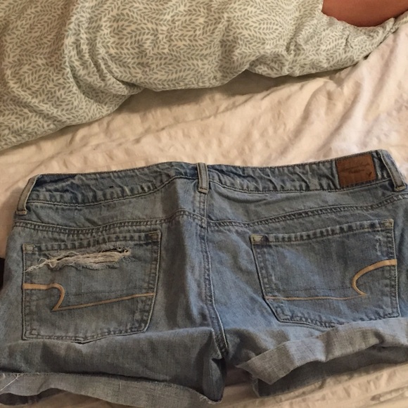 American eagle jean shorts