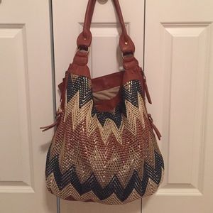 Chevron Big Buddha bag