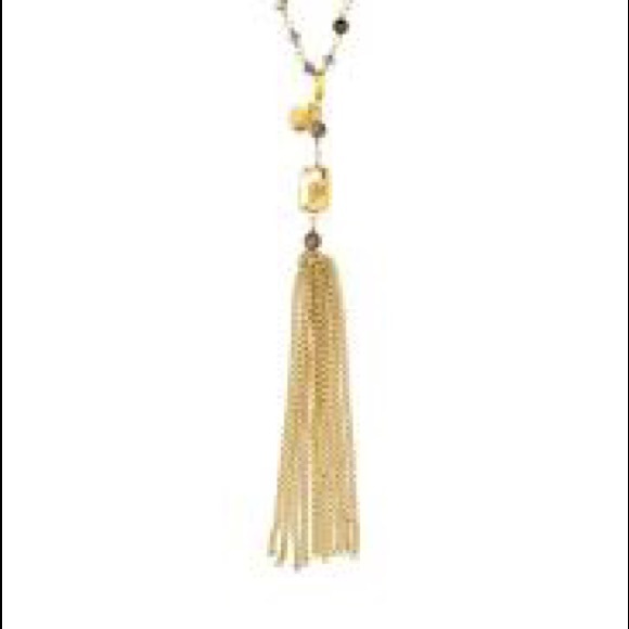 Stella & Dot Jewelry - Stella & Dot Gitane Tassel Necklace - Sample Sale