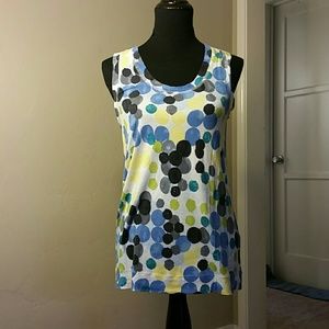 Simply Vera Vera Wang Polka-Dot Tank