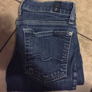 7 for all man kind skinny jeans