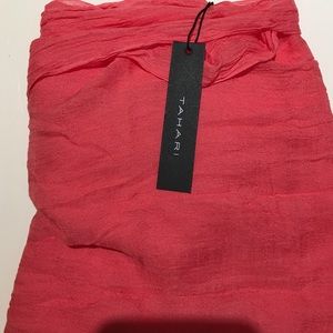 Tahiti Infinity Scarf. 100% Modal salmon color