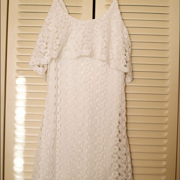F21 mini crochet summer dress