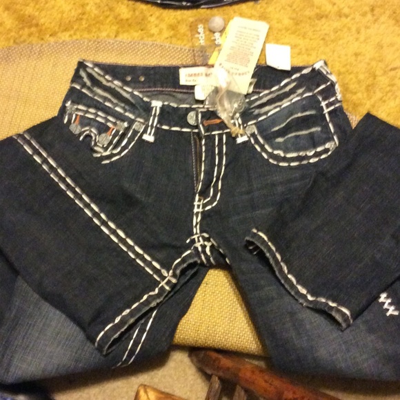 Hand stitch Jeans