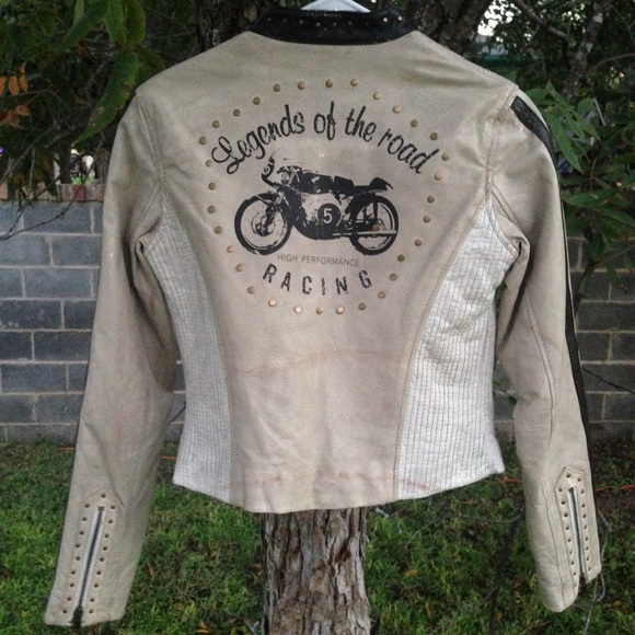 WILSONS LEATHER Studded Moto Jacket - XS - Picture 3 of 3