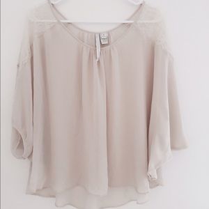 Sheer blouse