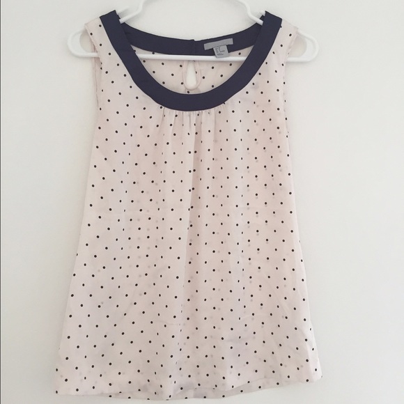 Polka dot blouse
