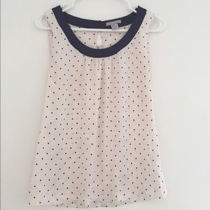 Polka dot blouse