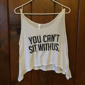 Mean girls crop top