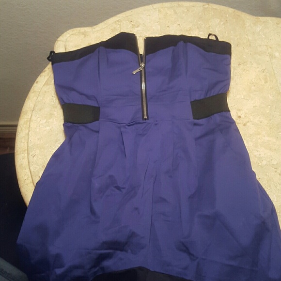 Strapless dress