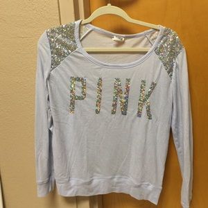 Long sleeve pink shirt