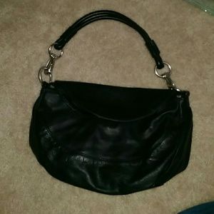 Preston and York black leather purse