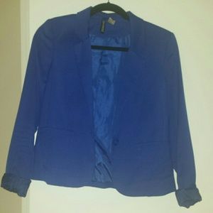 Blue blazer