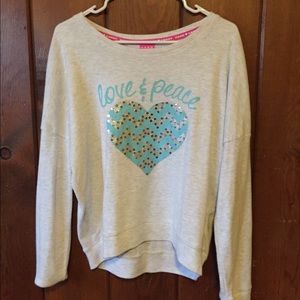 love and peace sweater