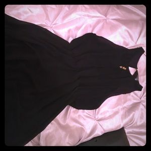 Black & Gold, backless cocktail dress. Offers!