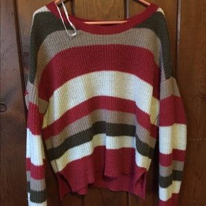 striped sweater