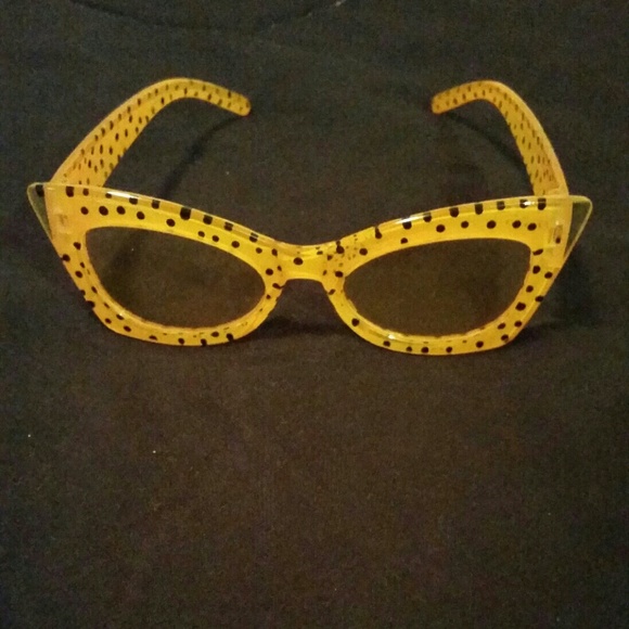 Yellow Fashion Glasses