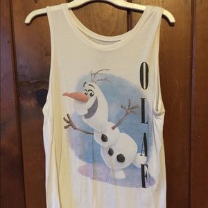 Olaf Disney tee