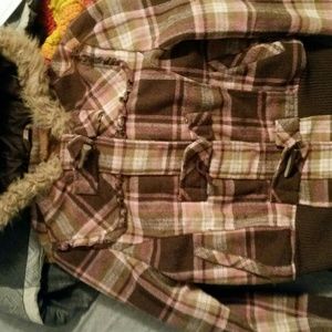 Sequin hearts winter ladys jacket