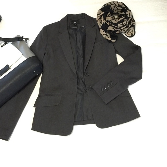 H&M Classic Gray Blazer