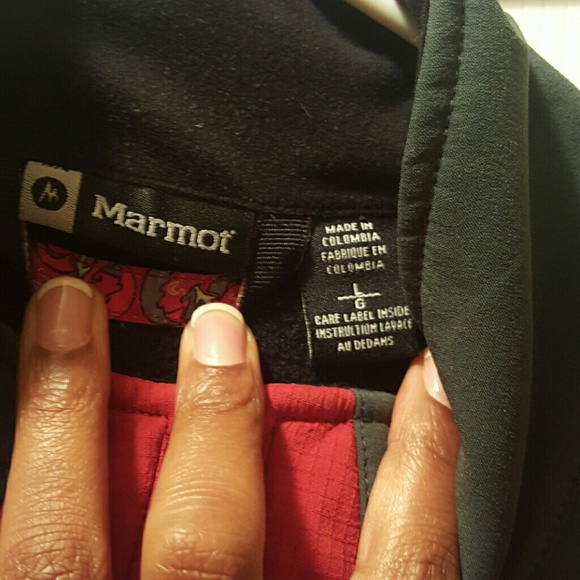 Marmot Mens Soft Shell Jacket Size L - Picture 2 of 4