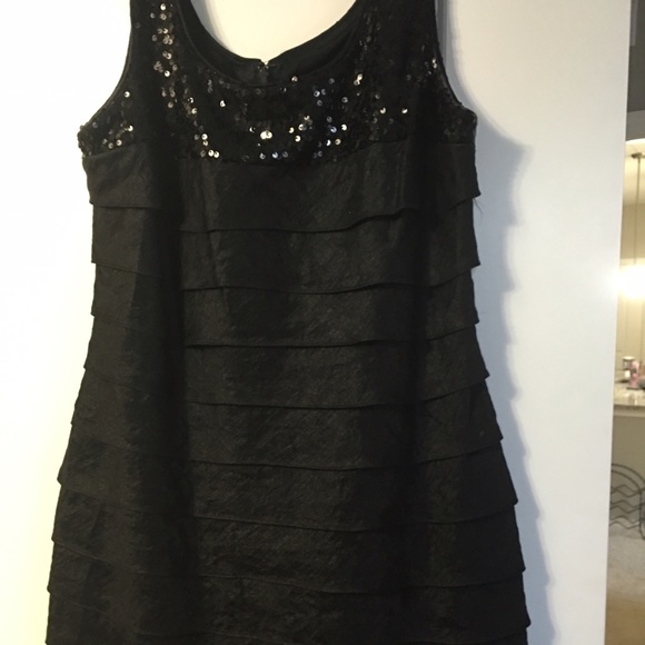 Beautiful black cocktail dress