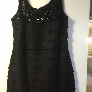 Beautiful black cocktail dress