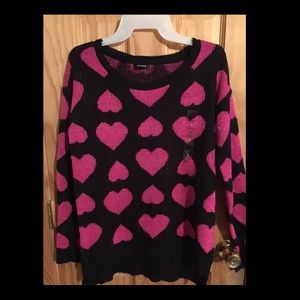 Heart sweater