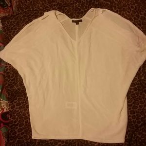 Rachel Zoe Petite Cream Top