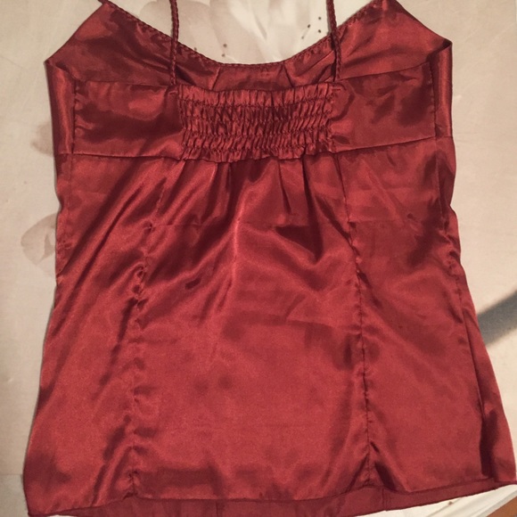 Fossil Brand Shimmery-Rust Camisole sz Med - Picture 2 of 4