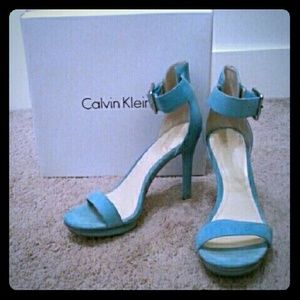 *DISCOUNTED* Calvin Klein Vivian Suede (teal)