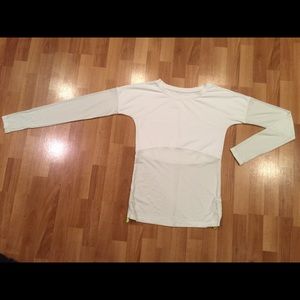 Fabletics White Long Sleeved T