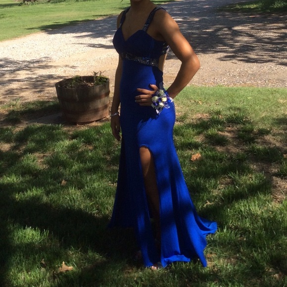 Blue Prom Dress