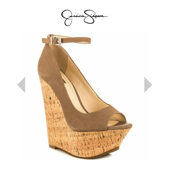 Jessica Simpsons Maurina-Totally Taupe Elko Nu 7.5