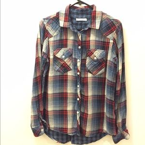 Kenneth Cole Plaid Shirt