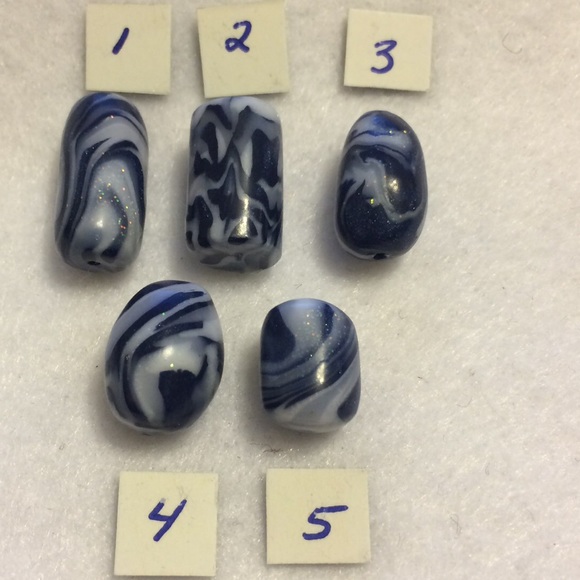 OOAK Handmade Misty Nights Bead