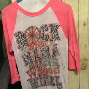 Boutique purchased baseball tee