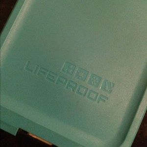Teal Lifeproof Case for iPhone 5/5S