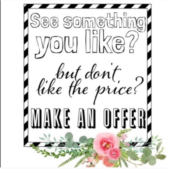 Please use the offer button.