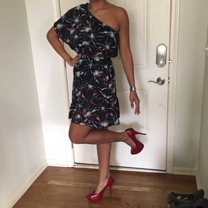 Must GO‼️HP one shoulder mini dress