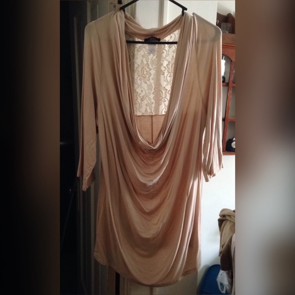 Plus Size 3/4 Sleeve Scoop Neck Top 💋