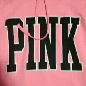 VS pink tunic hoodie