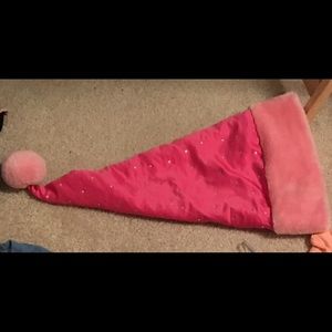 Victoria's Secret Santa hat.