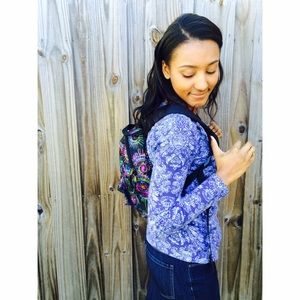 YAKPAK Multicolored Designed Mini Backpack