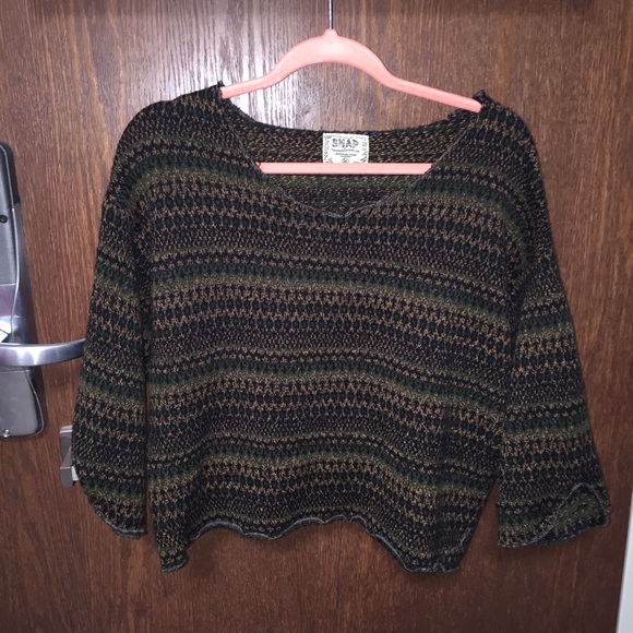 UO Cropped Vintage Sweater