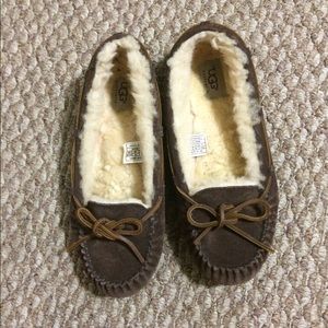 Like new UGG slip on moccasins Bella II