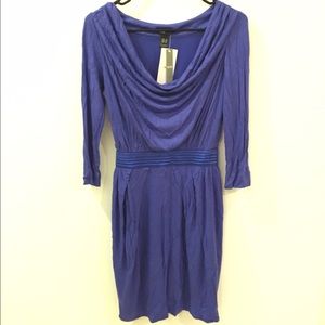 Mango Royal Blue Dress