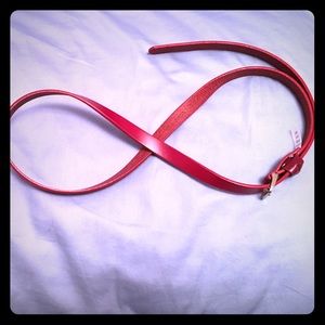 Banana Republic Red bow belt