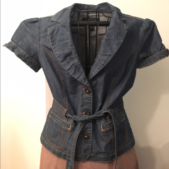 Jean top/blouse